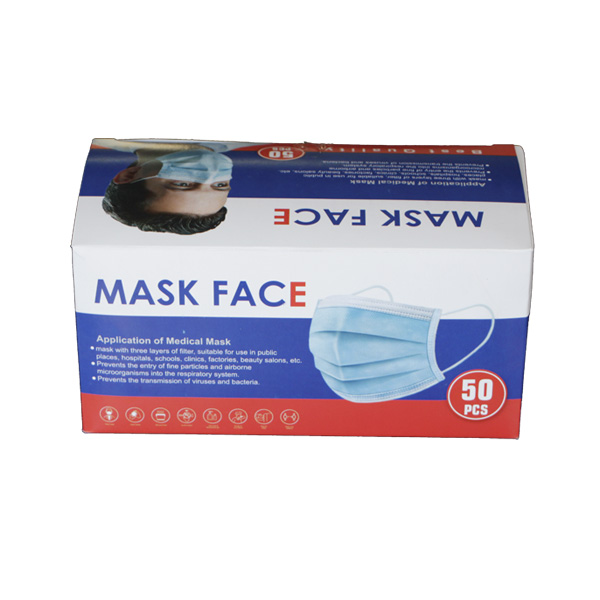 ماسک n95 سه لایه بسته 50 تایی